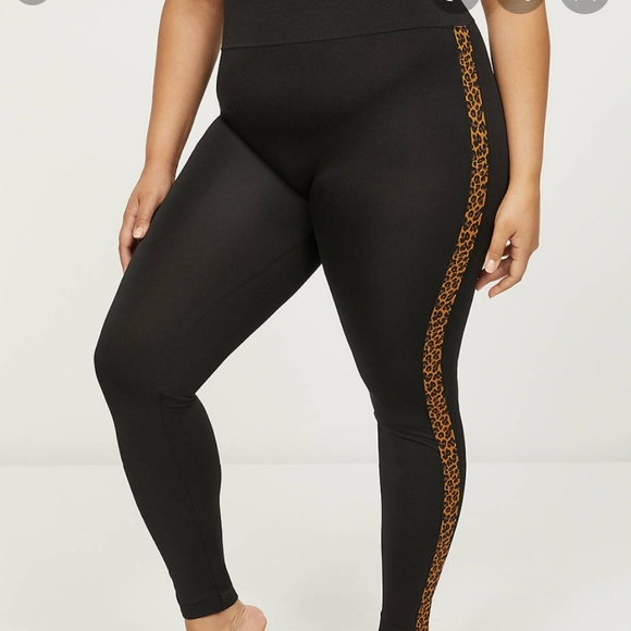 Lane Bryant Pants - Plus size leopard leggings